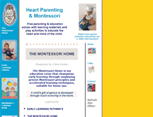 Tablet Screenshot of internationalparentingassociation.org